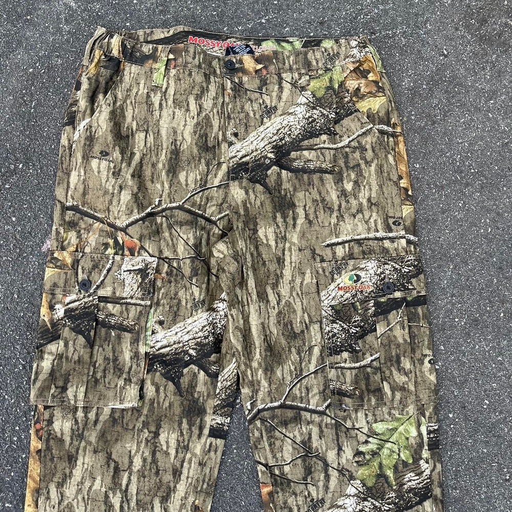 1990s Mossy Oak AOP good Camo Pants size 36" x 30"